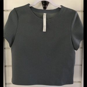 COPY - - LULULEMON Women’s Crop Short Sleeve…
